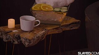 Allie Slays Nicole With Muff Diving, Assplay, Lingerie Licking