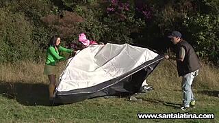 Colombian Milf Lesbian Video In Camp