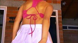 Bold Schoolgirl Escapes With Boyfriend For Passionate Night