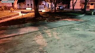 Realizei Meu Fetiche Fiz Sexo Com Amigos Na Praça