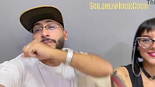 Watch this beautiful tattooed girl start her porn career with a sloppy deepthroat