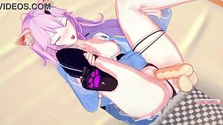 nyanners in a hentai 3d sex scene