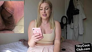 Busty Babe Humiliates Small 18+ Cocks With Dirty Talk!