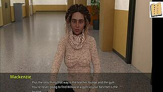 Shauna Loves Intense Cock Sucking at Gym