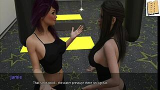 Shauna Loves Intense Cock Sucking at Gym