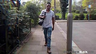 Hot Victoria Pure Feels Big Black Cock In Her Ass.