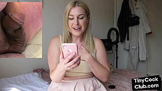 Busty Babe Humiliates Small 18+ Cocks With Dirty Talk!