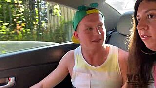 Widow, did you lure three guys into the haunted house to fuck you?