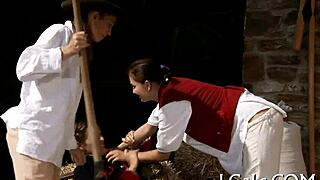 two girls play with a toy