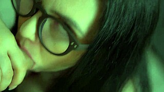 i'm sucking monster cock and getting oral creampie as lewd milf