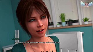 Cassandra's Naughty Huge Boobs Bent Over For Doggy Blowjob!