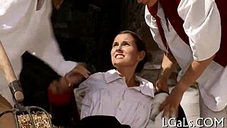 two girls play with a toy