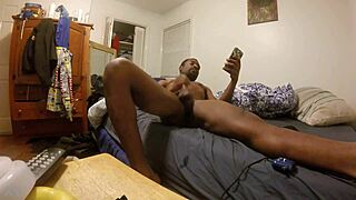 Just messing with my huge cock