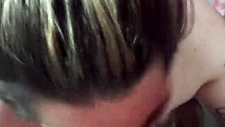 Blonde Girlfriend Goes Deep