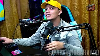 Bruna Carlos turns Ruan on in public interview