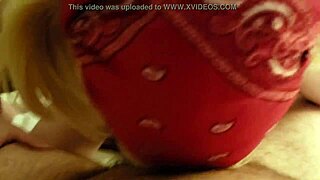 Rylee Roberts is a good little 18+ girl for daddy 😍 as she throats him to completion and takes a facefull of his splooge basking in every squirt!