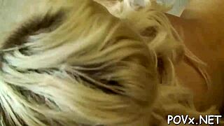 Intense HD POV Blowjob and Hardcore Fucking with Teen 18+ Pussy Sucking