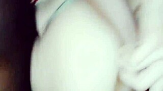 Why not fuck your girlfriend's tight ass harder in the bedroom?