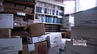 omg, can't believe this wild teen flashing tits in church!