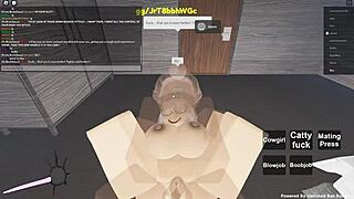 Whore Takes Big Black Cock in Anal and Blowjob