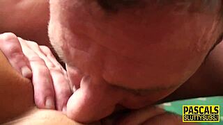 Horny Skank Gets Fucked And Toyed!