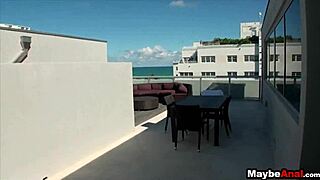 Amateur Brunette Feels Intense Pleasure In First Anal With Evelyn Lacie 2