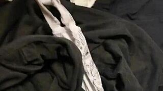 Comes on, bi guys have a kinky gay panty raid