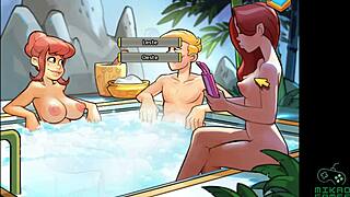 A wild water based adventure of Cartoon sex games