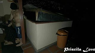 In the gazebo, Gostosa joins in on a threesome with us