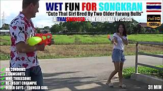 Wet game threesome fucking?