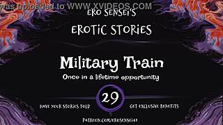 Military Train Erotic Audio For Women ESES29!
