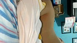 She Doesn't Know I'm Recording Her Cumshot?