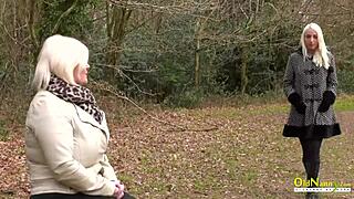 Adult EU Lacey Starr enjoying herself by copulating with another female