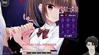 playing this anime hentai game