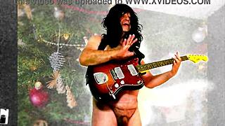 Christmas preview shows dancing with ripped clothes gaping pussy