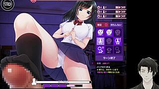 playing this anime hentai game