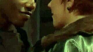 Female and male strippers undress and tease audience