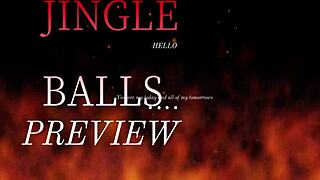 Christmas preview shows dancing with ripped clothes gaping pussy