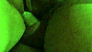 A close up creampie scene where wet pussy covered in cum