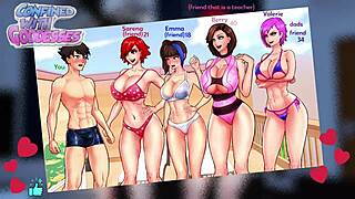 monster cocks pound confined goddesses in hentai sex.