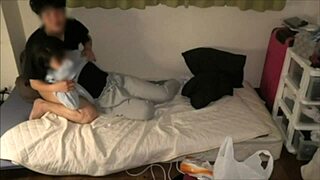 hey, whenever she stays over at my place, she always starts touching me down there and things just kick off!