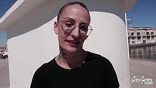 Arianna, 34, stunning French milf with generous chest!