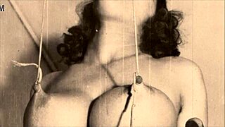 Vintage Dark London Shadows with Sixties Rope Bondage