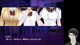 playing this anime hentai game