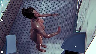 Why not join this big tits 3d anime girl in the shower for some hentai sex?