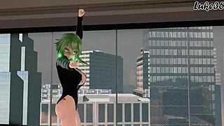 Gumi Vocaloid MMD R18 Displays Big Tits Ass Boobs Anime Hentai Tits