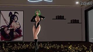 Gumi Vocaloid MMD R18 Displays Big Tits Ass Boobs Anime Hentai Tits