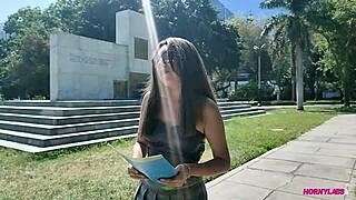 bella jovencita gets fucked for donation