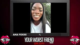 ana foxxx goes deeper in interracial anal interview