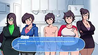 Dominating My Step Mother and Sisters in a Wild Snowy Encounter